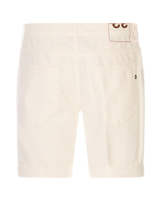 Dondup Natural Belt-Loop Shorts for men