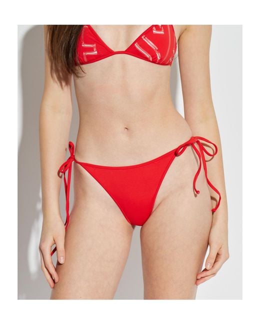 DIESEL Red Taylor D Core Swimsuit Bottoms