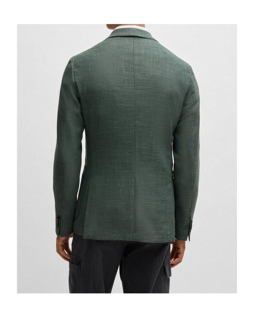Boss Green Long-Sleeved Suit Jacket for men