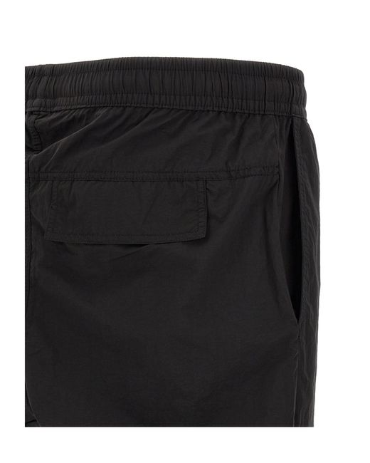 Thom Krom Black Low-Crotch Drawstring Track Pants for men