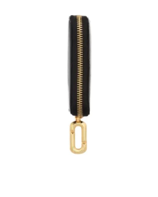 Marc Jacobs Black Scene Slim Compact Wallet