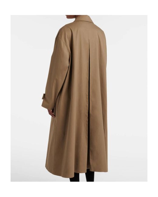 The Row Natural Lolana Single-Breasted Coat