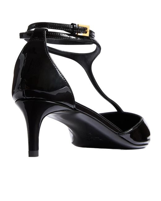 Khaite Black Mia Pointed-Toe Pumps