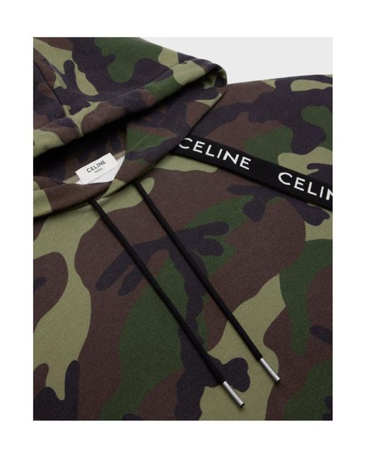 Céline Gray Bands Hoodie for men