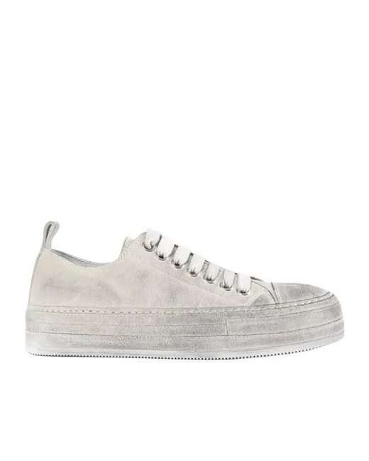 Ann Demeulemeester White Nono Low-Top Sneakers