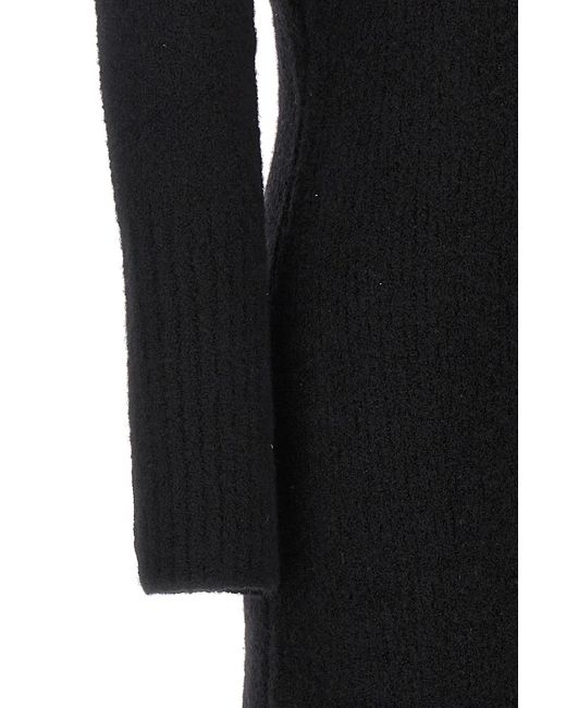 Loulou de Saison Black Bisha Knitted Dress