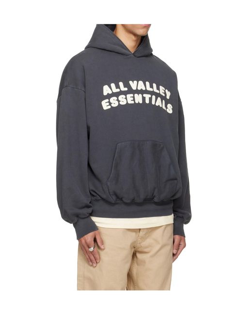 Fear Of God Gray Hoodie for men