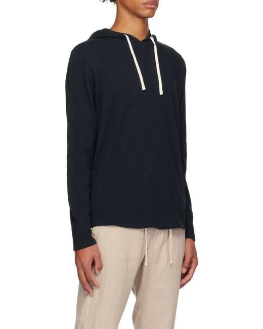 Vince Blue Hoodie for men