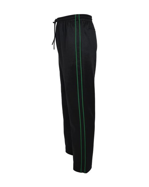 N°21 Black Jersey Trousers for men