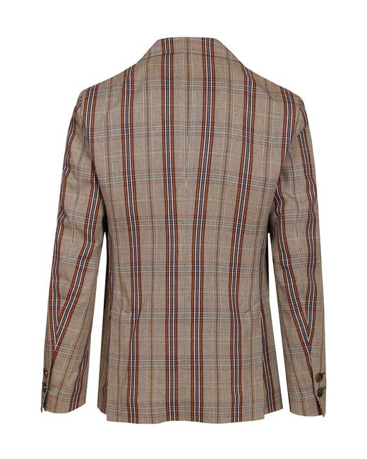 Vivienne Westwood Brown Long-Sleeve Blazer for men
