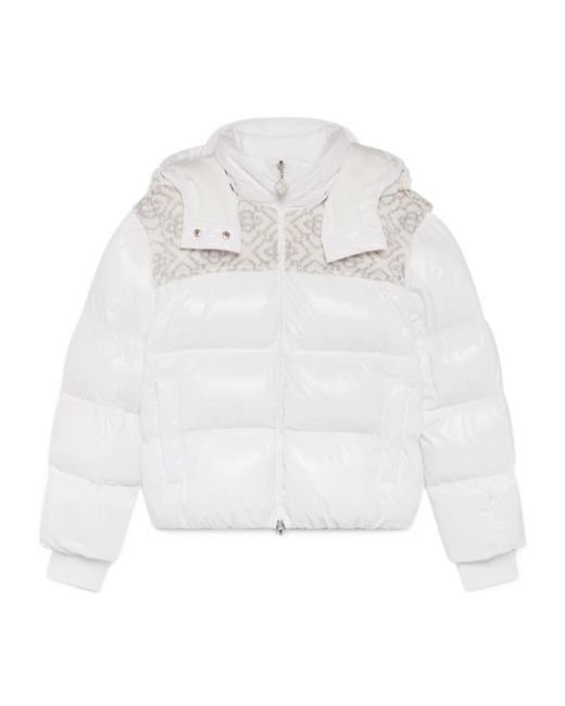 Casablanca White Ski Ripstop Down Puffer Jacket