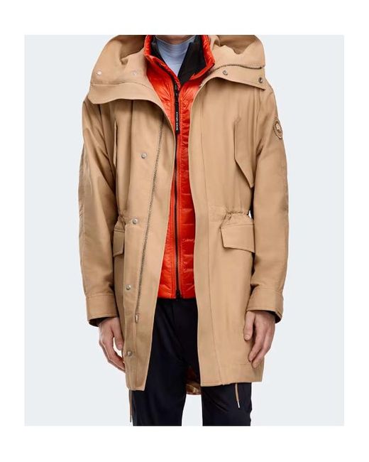 Canada Goose Natural Harrison Hooded Parka for men