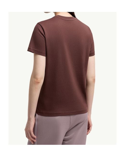 Moncler Purple Logo Patch Three-Pack Of T-Shirts