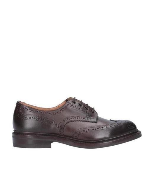 Tricker's Brown Tricker's Bourton Brogue Lace-Up Shoes for men