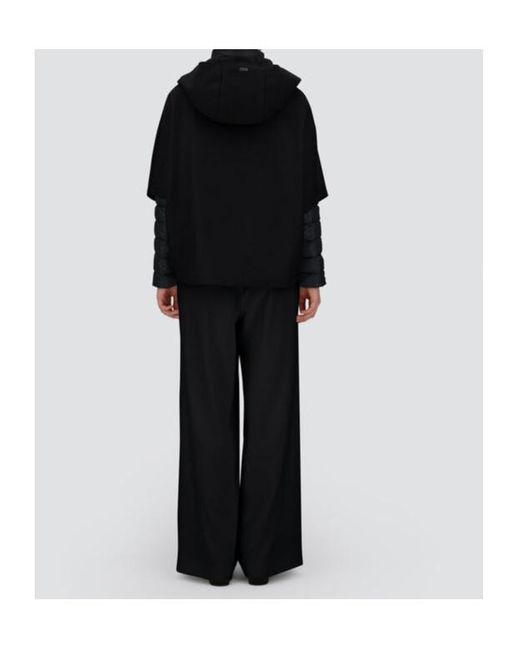 Herno Black Double Layered Down Jacket