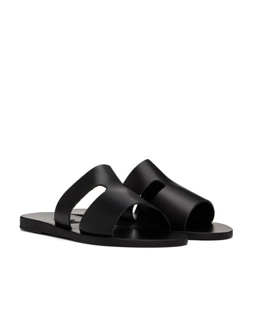 Ancient Greek Sandals White Classic Slip-On Sandals