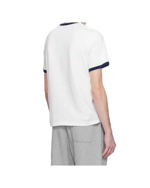 Ambush White Art Club Graphic-Print T-Shirt for men