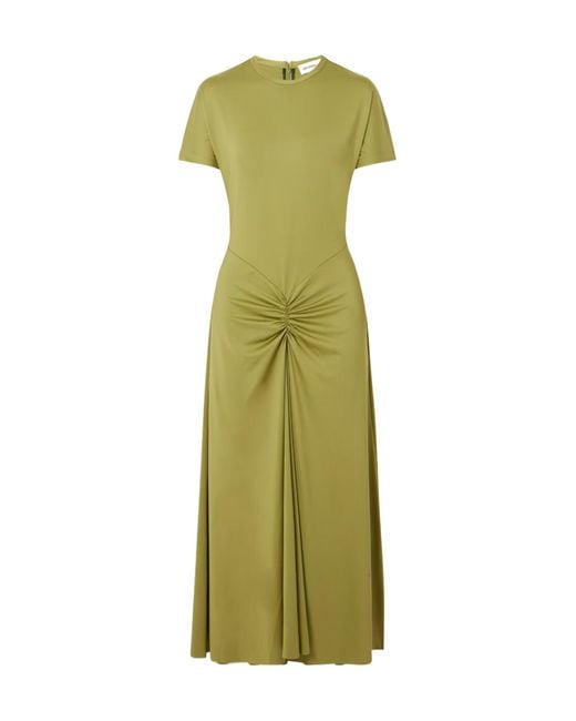 green dress with pleats Pretty in Pleats Maxi Dress: Kelly Green – Bella and Bloom Boutique