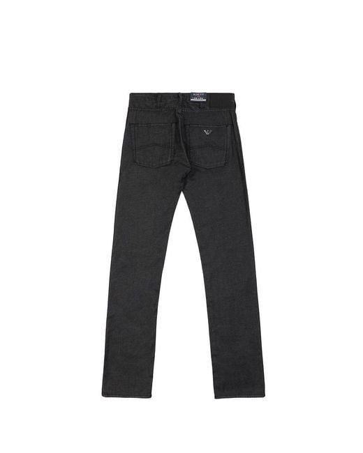 Armani Jeans Gray Logo Jeans for men