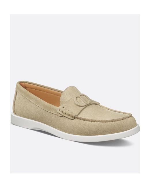 Dior Homme Granville Slip-On Loafers in White for Men | Lyst