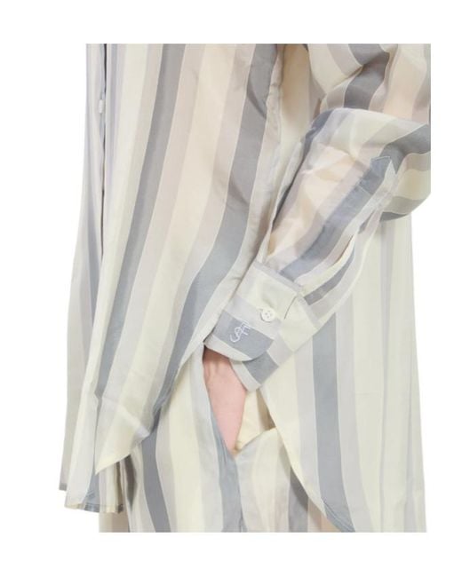 Frankie Shop White Peri Shirt