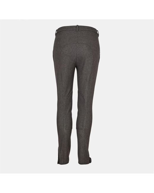 Burberry Gray Slim Fit Trouser