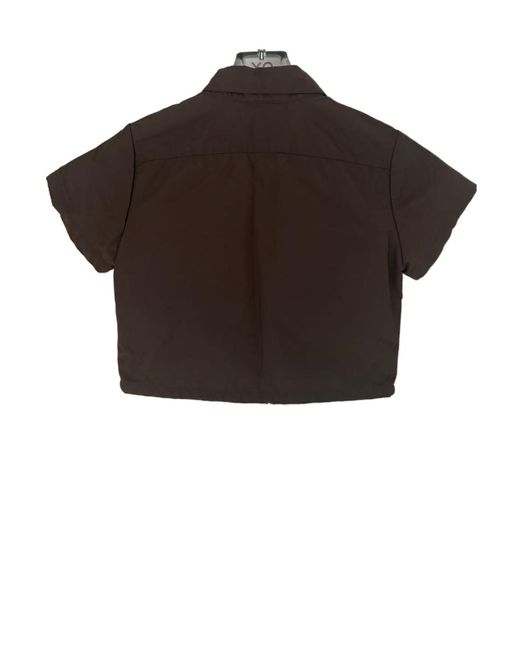 Chrome Hearts Brown Short Sleeve Shirt