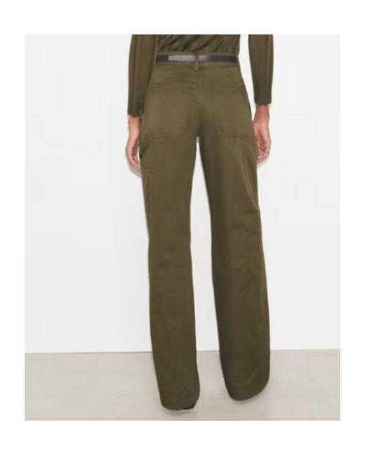 Tory Burch Green Cargo Pants