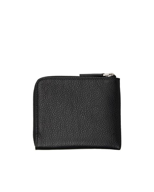 Marni Black Logo-Embroidered Zip-Around Wallet for men