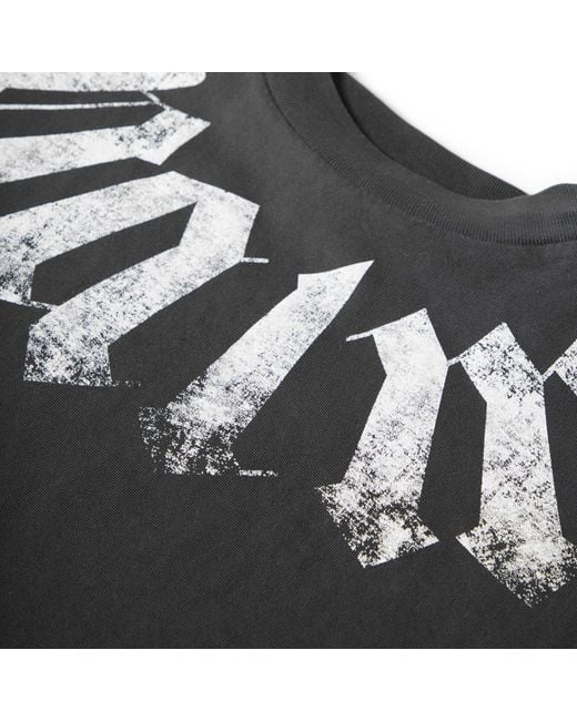 Palm Angels Black Cotton Crop Top