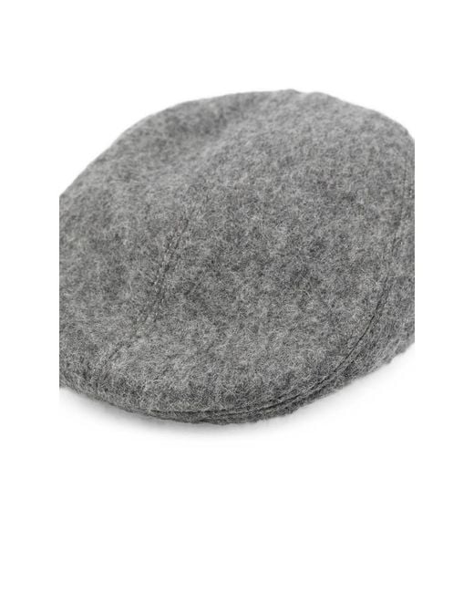 Ruslan Baginskiy Gray Round Hat