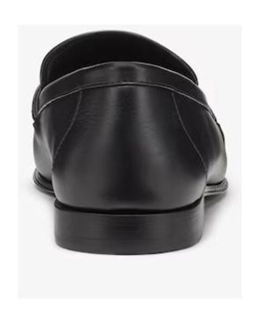 Fendi Black O'Lock Slip-On Loafers for men