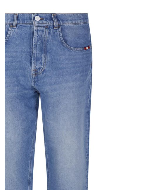AMISH Blue Jeremiah Carrot-Fit Jeans for men