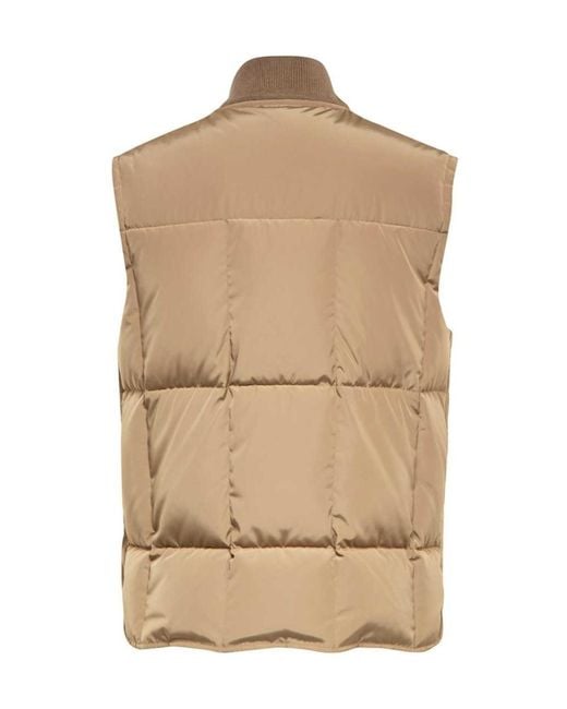 Tom Ford Natural Zipper Cotton Vest for men