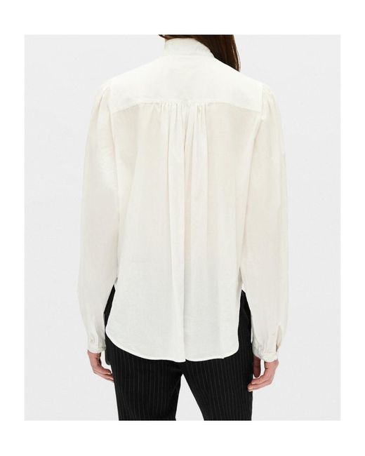 Ann Demeulemeester White Carina Shirt