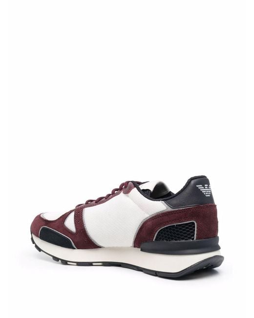 Emporio Armani Multicolor Logo Casual Sneakers for men