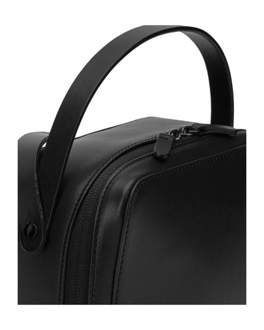 Auralee Black Shoulder Bag With Handle