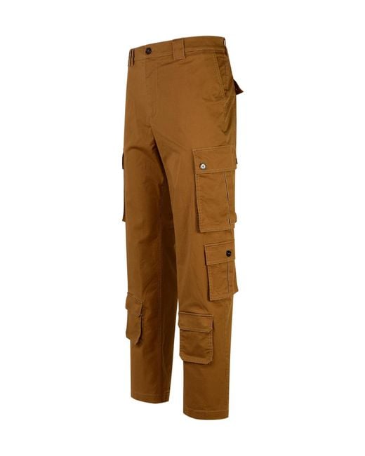 Dolce & Gabbana Brown Straight Leg Pants for men