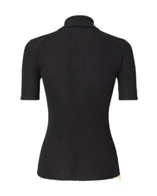 Fendi Black Polo Shirt