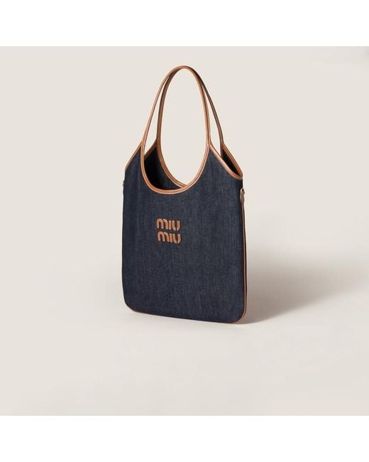 Miu Miu Blue Ivy Denim Bag