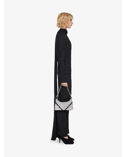 Givenchy White Voyou Party Chained Shoulder Bag