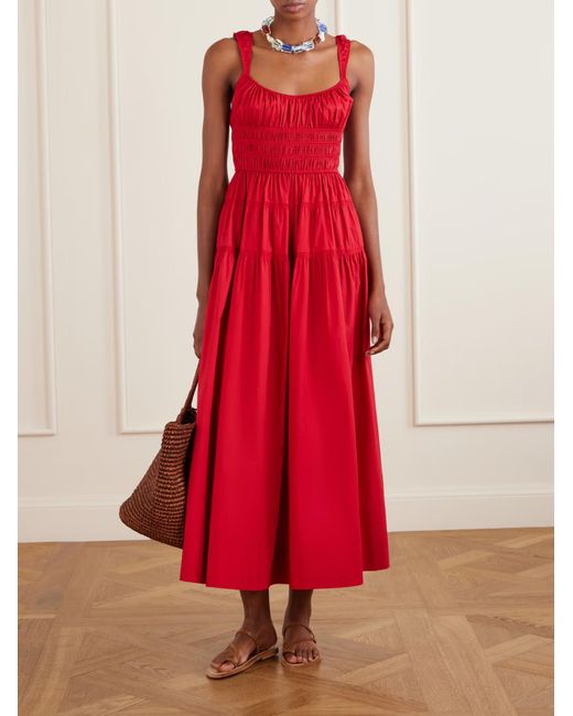 Doen Red Clover Dress
