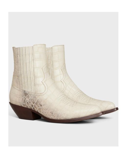 Céline Natural Leon Chelsea Boot for men