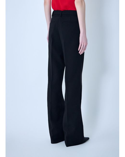 Ganni Black Belted Trousers