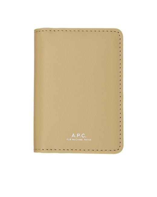 A.P.C. Natural Stefan Card Pack for men