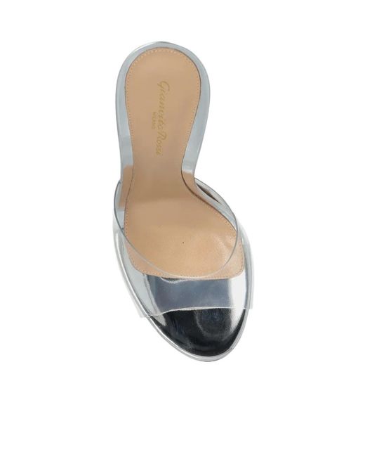 Gianvito Rossi White Simple High Heels