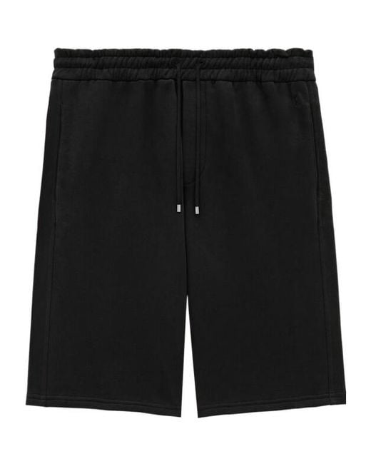 Saint Laurent Black Cassandre Bermuda Shorts for men