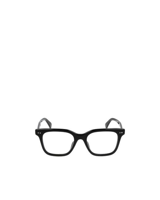 KENZO White Square-Frame Glasses