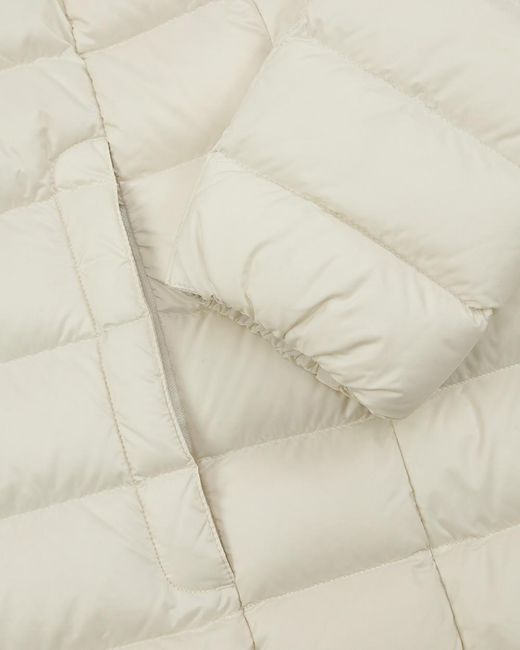 Weekend by Maxmara White Long-Sleeved Down Jacket