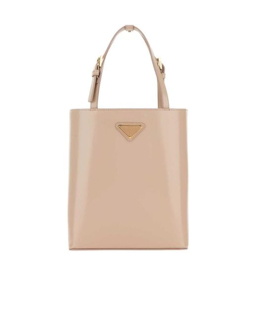 Prada Natural Logo Handbag